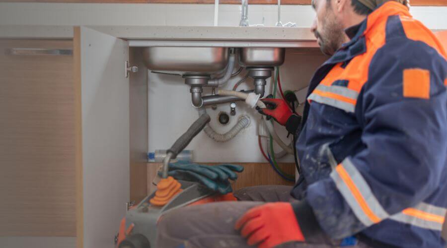 Commercial Slab Leak Plumbing in Ashley, MI